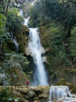 image from Kwang Si Waterfall