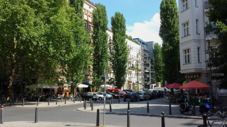 Street Corner in Prenzlauer Berg